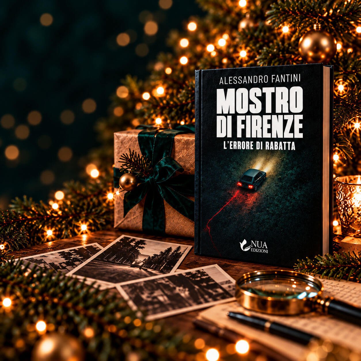 Promozione natalizia 2026 del libro Mostro di Firenze: l’errore di Rabatta